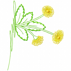 Flowers And Tree Embroidery Design 5 Flowers And Tree Embroidery Design 5